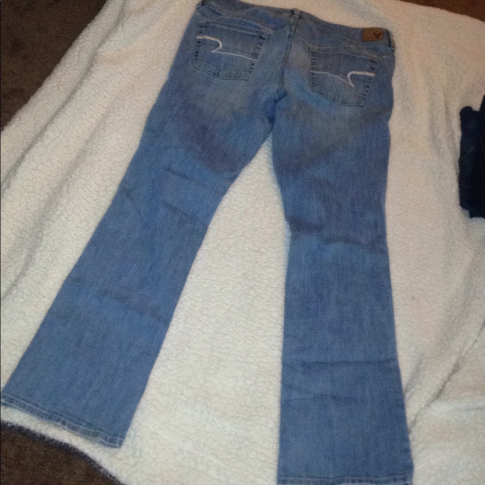 Kick boot stretch jeans